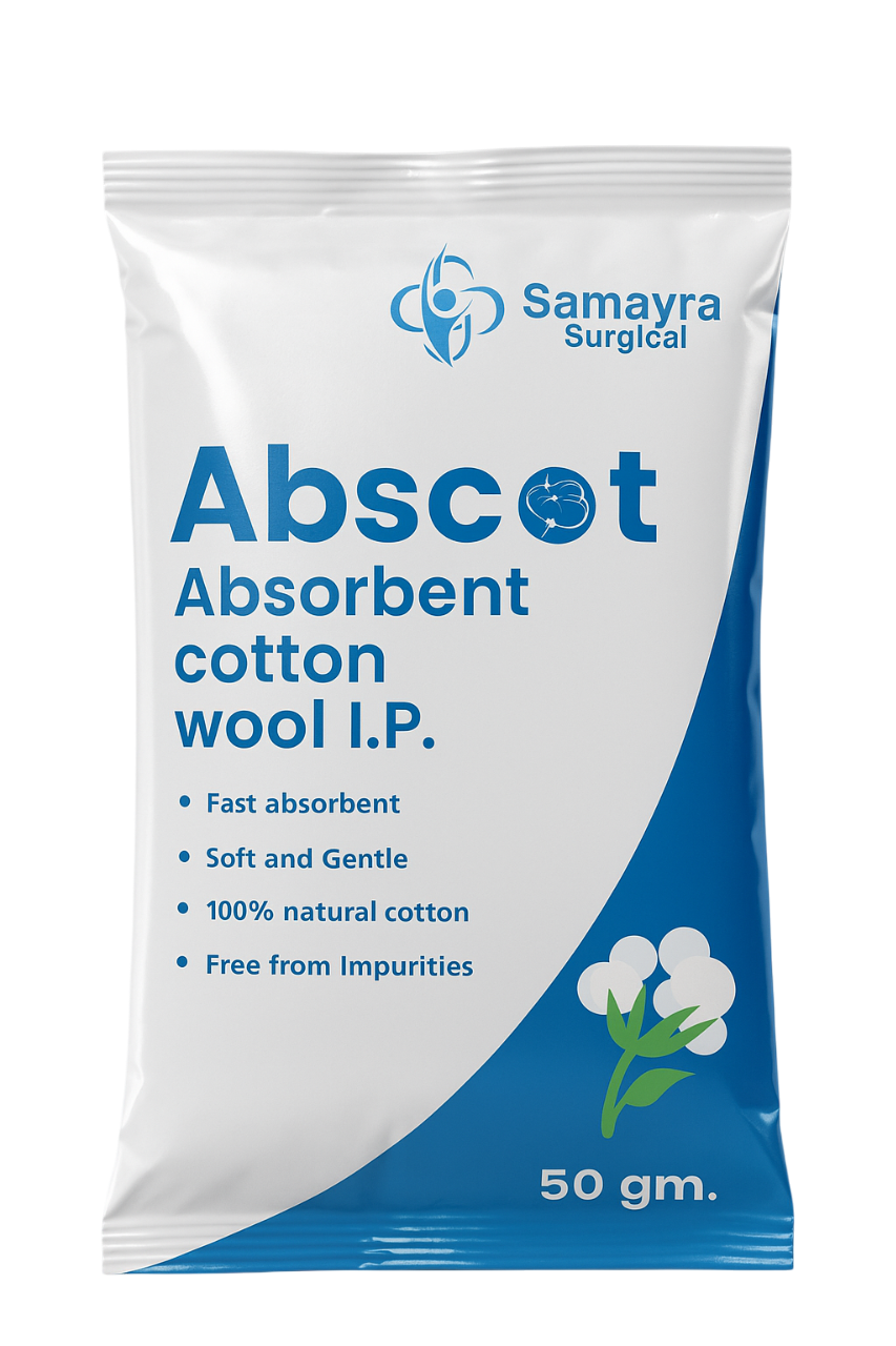 50gm Samayra Abscot Absorbent Cotton Wool